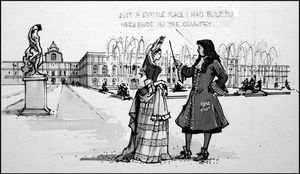 Versailles art by Ralph Bruce
