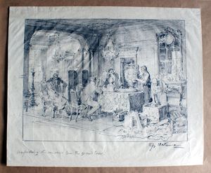 Unpacking the Souvenirs From The Grand Tour art by Fortunino Matania