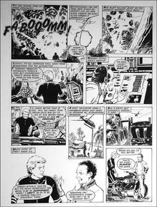 Streethawk - Break a Leg art by Barrie Mitchell