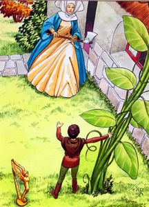 Jack and the Beanstalk: The Harp that Plays Itself art by Nadir Quinto