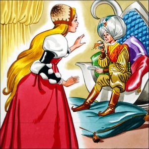 Princess Marigold's Surprise art by Nadir Quinto