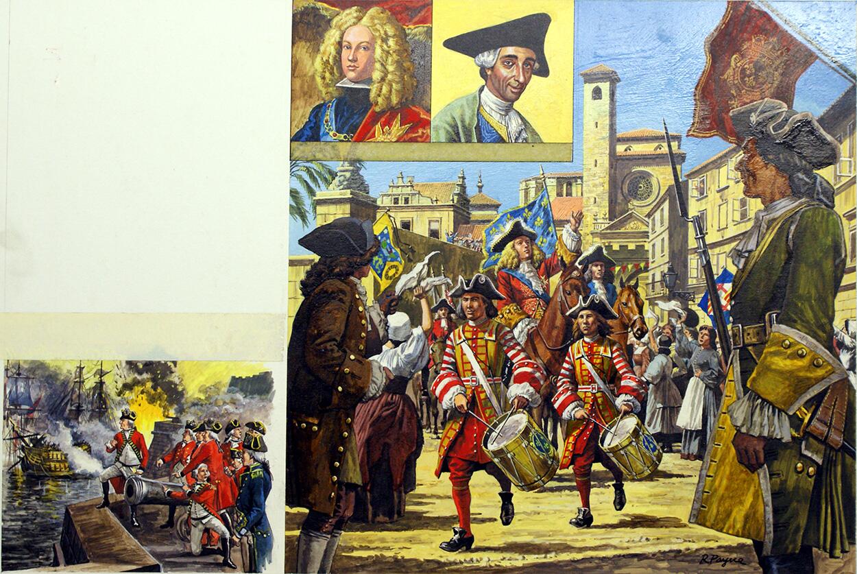 The Kings of Spain art by Roger Payne
