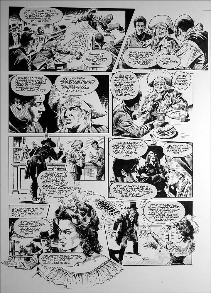 2nd page of episode art by Mike Noble