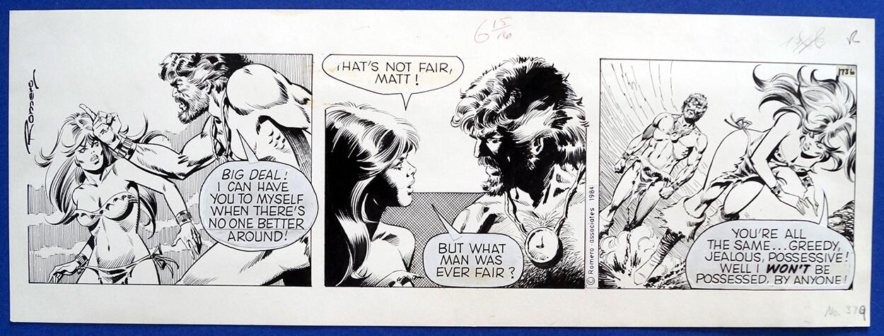 AXA Daily Strip #1736 art by Enric Badia Romero