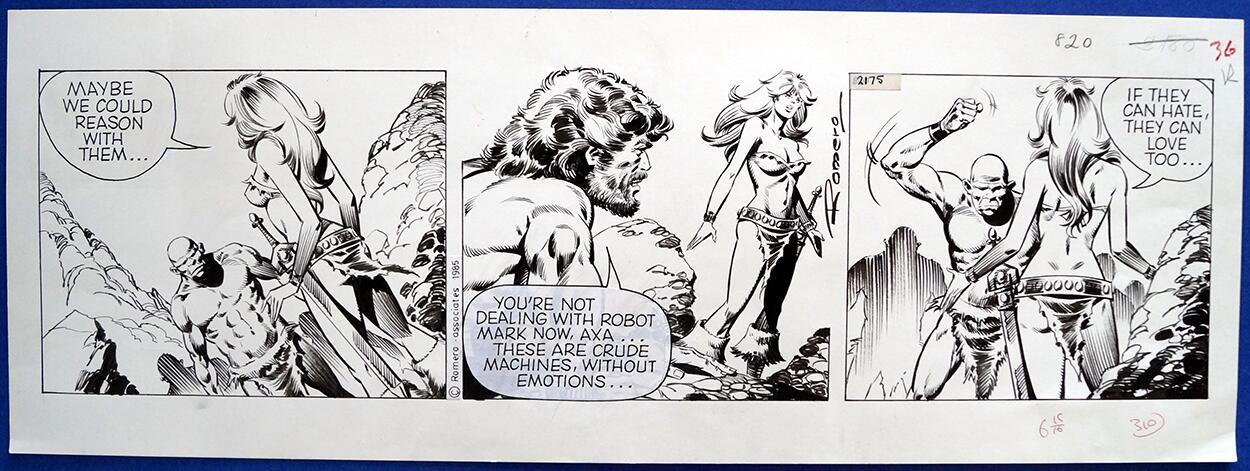 AXA Daily Strip #2175 art by Enric Badia Romero