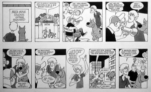 Scooby Doo: In The Movies art by Bill Titcombe