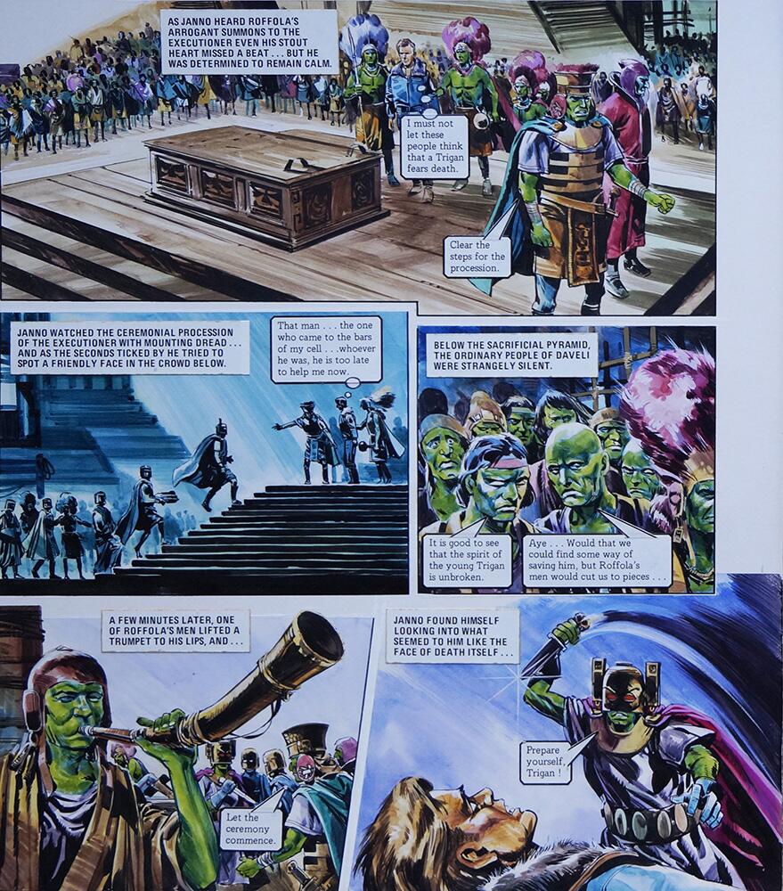 Left Hand Page art by Gerry Wood