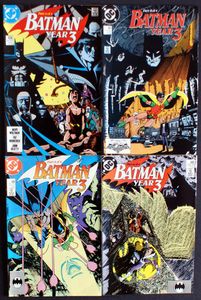 Batman Year 3: Issues #1 - #4 (Complete) by Marv Wolfman