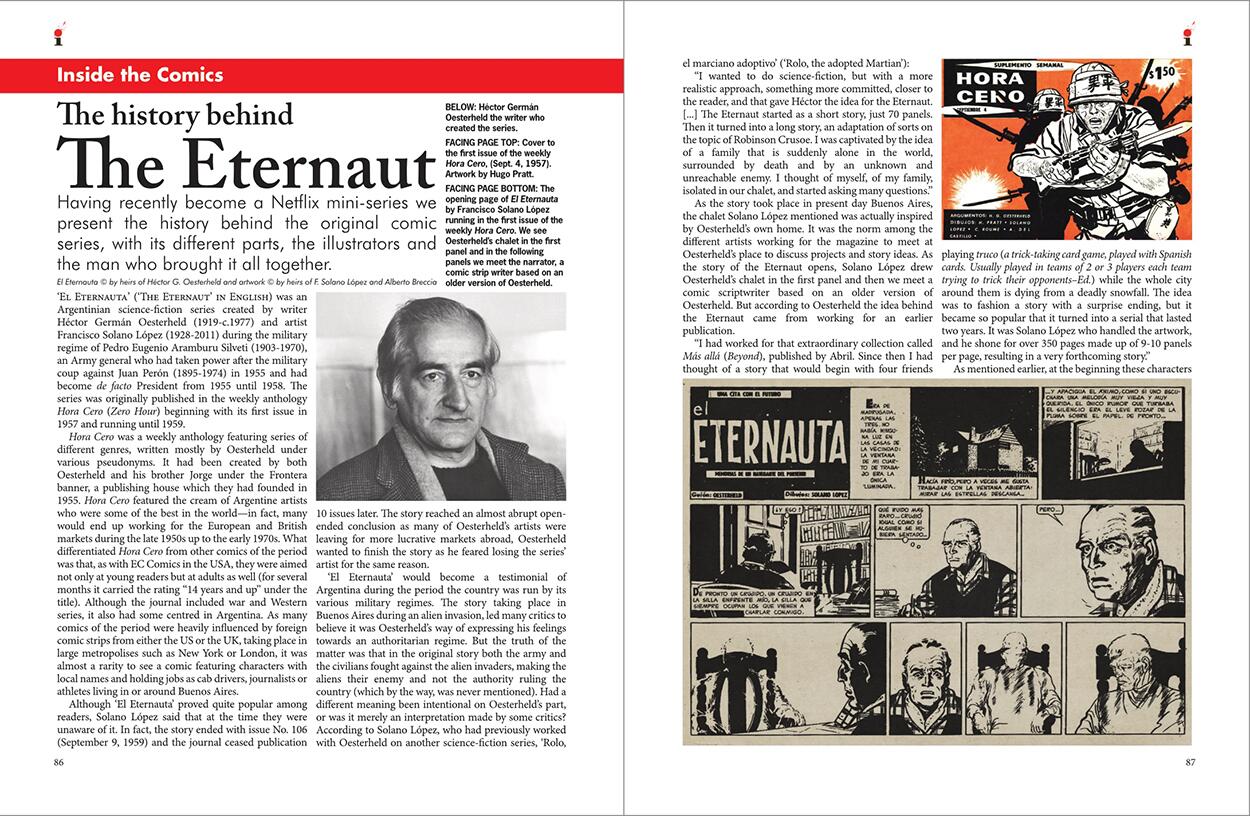 The Eternaut, illustrators issue 49 ONLINE EDITION