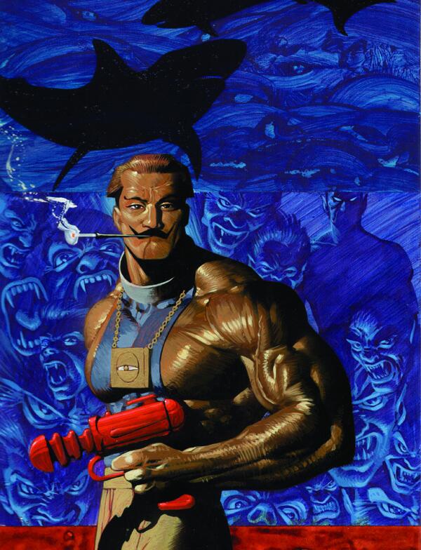 Crime Comics (illustrators Special #9) by Javier Meson, Tony Fabro, Peter Richardson