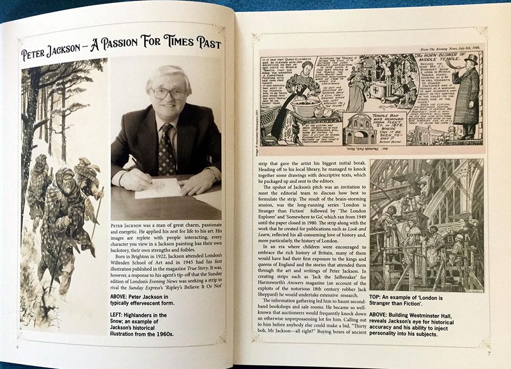 Illustration Art Gallery presents Through the Ages: Drawings and Paintings by Peter Jackson by Peter Richardson