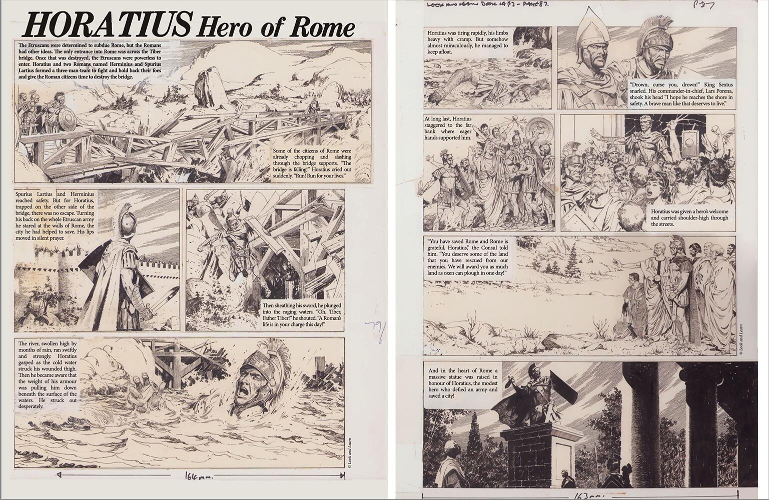 Horatius by Del Castillo, illustrators ANNUAL SUBSCRIPTION Four issues 51 - 54