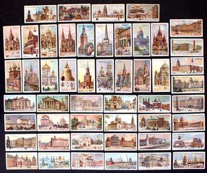 Cigarette Cards: Gems Of Russian Architecture (1916) (50 cards)