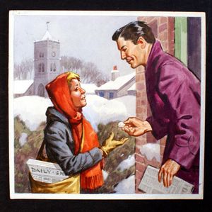 Christmas Bonus art by James E McConnell