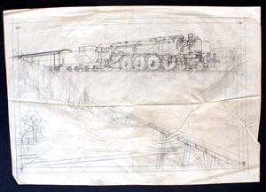 Anatomy Of A Locomotive art by Leslie Ashwell Wood