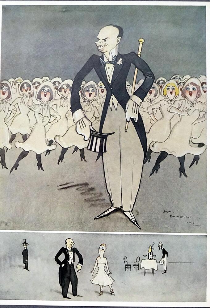 H M Bateman artist biography