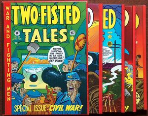 The Complete EC Library: Two Fisted Tales  (4 Volume Boxed Set) by Edited, written & illustrated by Harvey Kurtzman