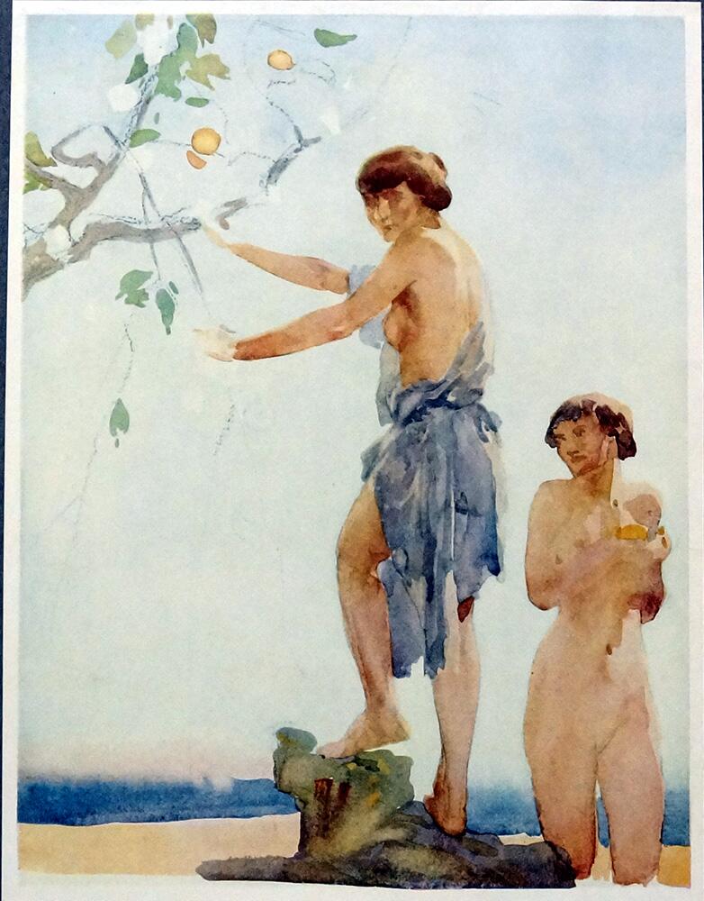 Stage 1 art by William Russell Flint