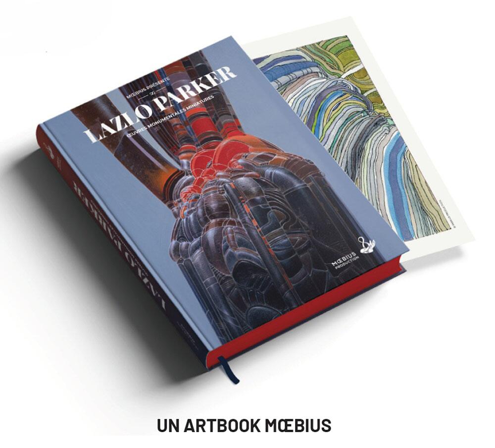 Jean Giraud Moebius Présente LAZLO PARKER by Lazlo Parker, introduction by Isabelle Giraud