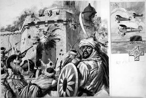The Great Siege of Malta art by Andrew Howat