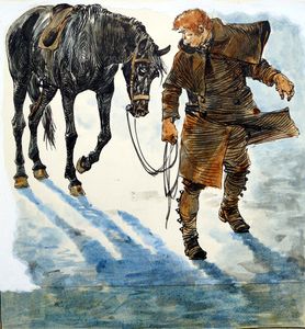 Black Beauty - Weather Beaten art by Carlos Roume