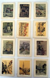 Picturesque Old England  Full set of 25 cards (1931)