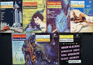 Fantasy and Science Fiction (UK): Volume II, #2 - #4, #7 -#8 & #10-12 (1961) (7 issues)