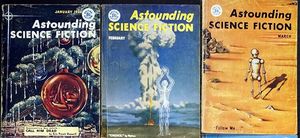 Astounding SF (UK) 1956 - Set 1 (3 issues)