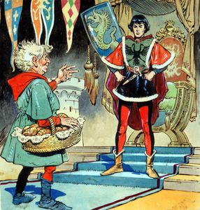 Rumpelstiltskin: The Prince and the Baker art by Jesus Blasco