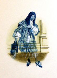 Ghost, thought by some to be George Villiers, 2nd Duke of Buckingham art by Andrew Howat