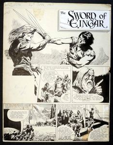 Karl The Viking: 14th January 1967 art by Don Lawrence