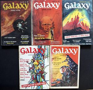 Galaxy Science Fiction: 1970 (5 ISSUES)