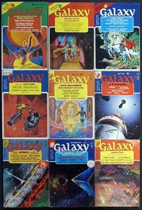 Galaxy Science Fiction: 1975 (9 ISSUES)