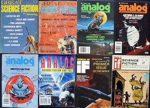 Assorted Sci-Fi Magazines: Collection 9 (USA: 8 issues)