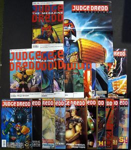 Judge Dredd The Megazine: Volume 1: #1 - #20 (20 issues) by Alan Grant, John Wagner
