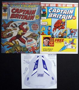 Captain Britain issues #1 & #24 (Includes Gift) by Chris Claremont