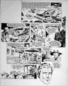 Fall Guy - Outboard (TWO pages) art by Jim Baikie