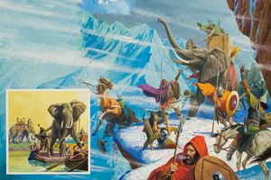 Alpine Adventure art by Severino Baraldi