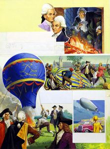 The Balloon Brothers art by Severino Baraldi