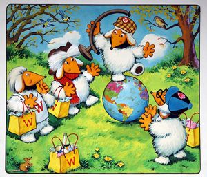 The Wombles: On Top Of The World (TWO pages) art by Jesus Blasco