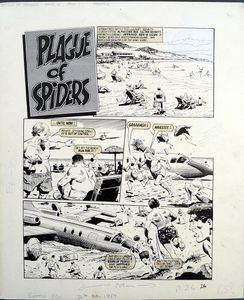 Plague of Spiders - Part 2, Page 1 art by John Cooper
