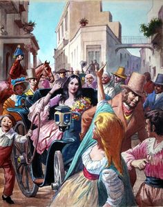 Maria Malibran art by Ralph Bruce