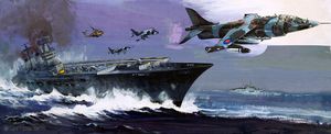 Aircraft Carrier art by Graham Coton