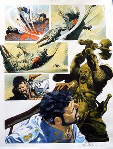 Nikolai Dante The Chaperone part 5 page 1 art by John M Burns