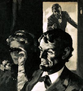 Abraham Lincoln Assassinated art by Neville Dear