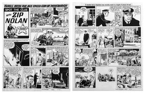 Zip Nolan: Lion and Thunder 2 (Two pages) art by Roberto Diso