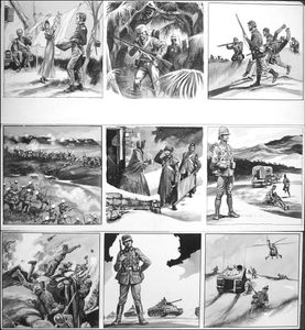 The Army's Fighting Special art by Gerry Embleton