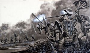 The Courage of the Chavante art by Ron Embleton