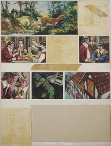 The Children of the New Forest - Page 8 art by Ron Embleton