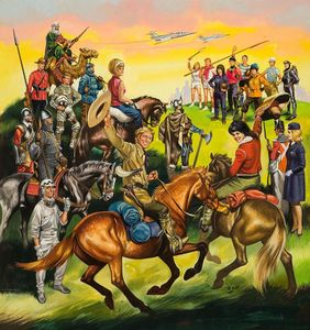 Tell Me Why cover art by Ron Embleton